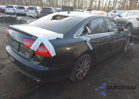 2013 Audi A6 3.0T Premium from USA, damaged, VIN WAUGGAFC0DN062439